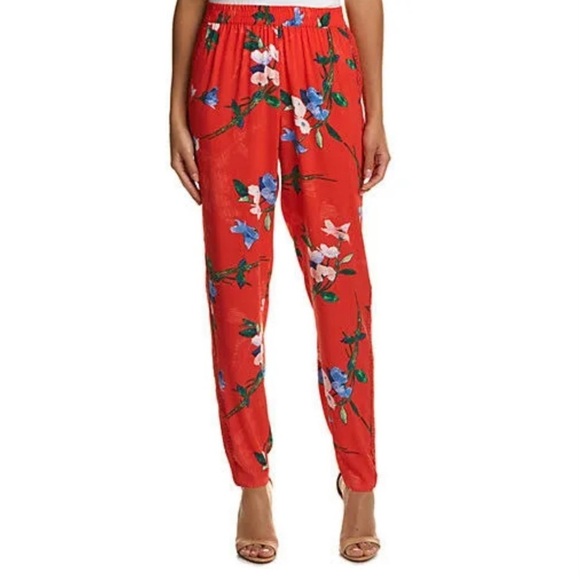 Tahari | Julia | Floral‎ Pants - Picture 1 of 12